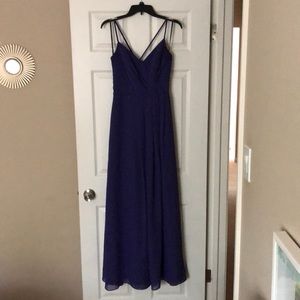 Beautiful chiffon bridesmaid dress